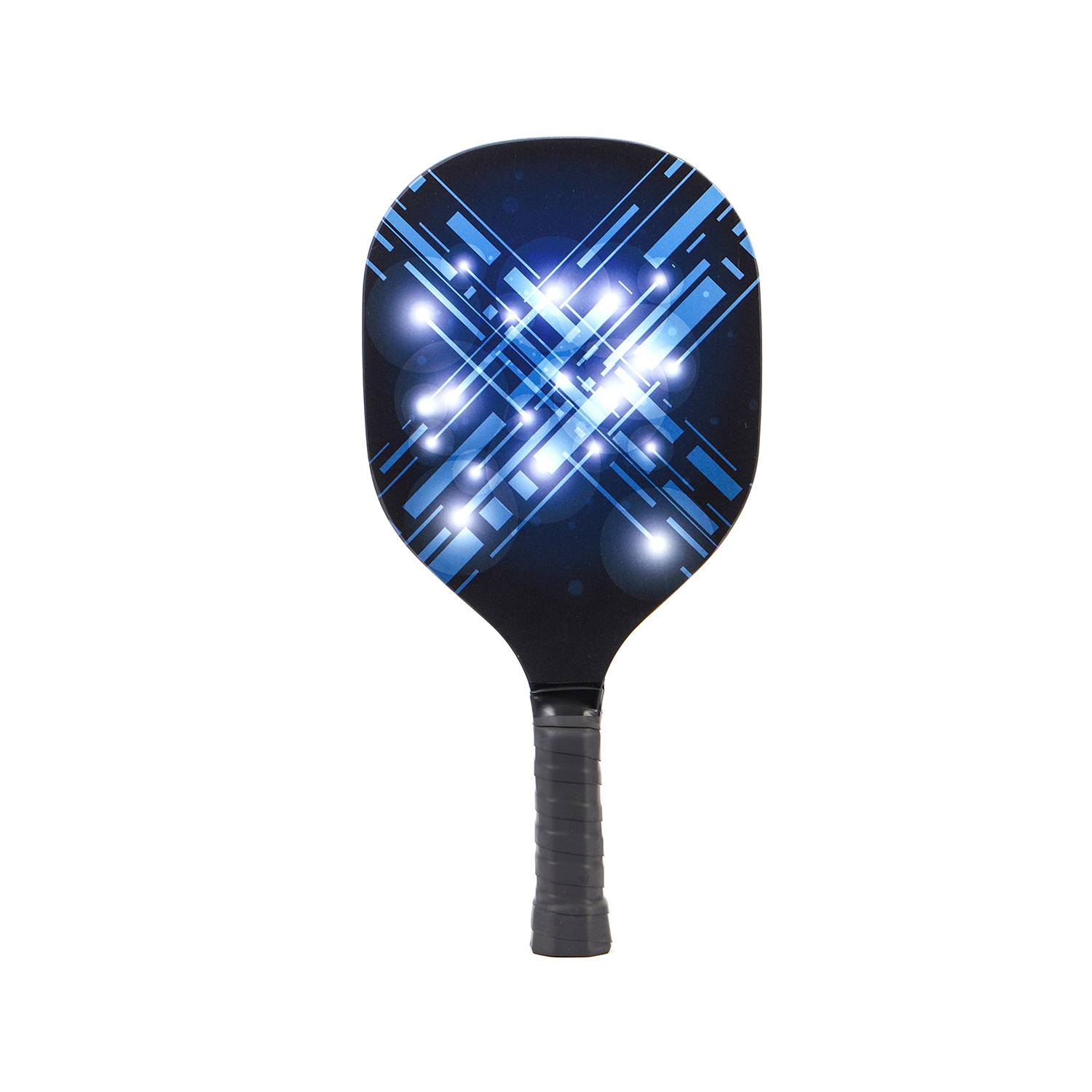 Light spot blue-single racket with 2 goals-nine-layer poplars